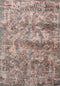 9' X 13' Gray And White Tribal Washable Area Rug With UV Protection