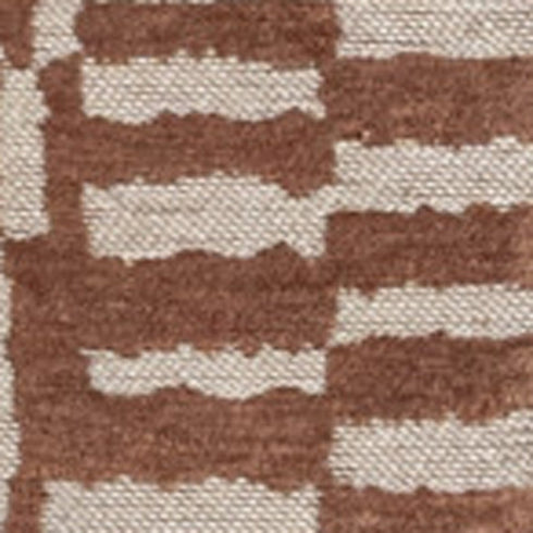 9' X 13' Brown And Beige Geometric Berber Washable Area Rug With UV Protection