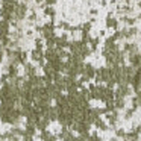 8' Green Beige And White Abstract Washable Round Rug With UV Protection