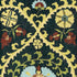 8' X 11' Beige Red And Orange Tribal Washable Area Rug With UV Protection