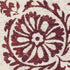 6' X 8' Beige And Maroon Tribal Washable Area Rug With UV Protection
