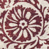 6' X 8' Beige And Maroon Tribal Washable Area Rug With UV Protection