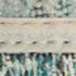 8' Green White And Gray Abstract Washable Round Rug With UV Protection