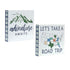 Set Of Four "Adventure Awaits" Unframed Wall Art