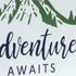 Set Of Four "Adventure Awaits" Unframed Wall Art