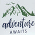 Set Of Four "Adventure Awaits" Unframed Wall Art