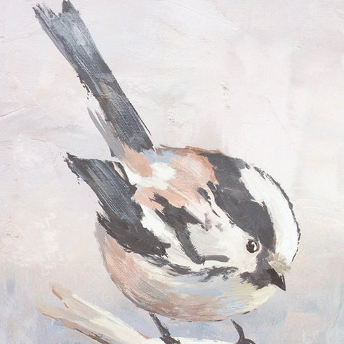 Set Of Two Bird Natural Framed Wall Art