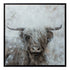Mountain Bull Dark Brown Framed Wall Art