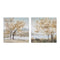Set Of Two Tree Unframed Wall Art
