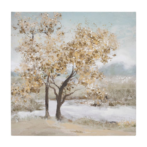 Set Of Two Tree Unframed Wall Art