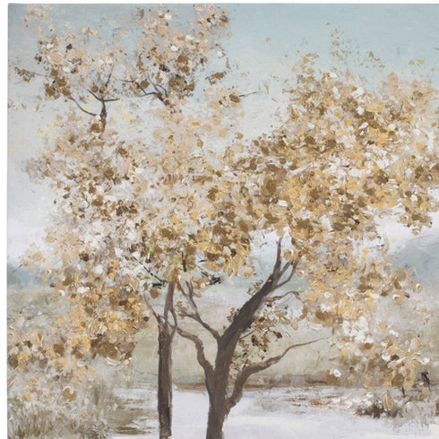Set Of Two Tree Unframed Wall Art
