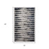 8' X 10' Gray And Black Abstract Distressed Area Rug