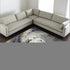 8' X 12' Gray And Ivory Abstract Area Rug