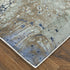 8' X 12' Gray And Ivory Abstract Area Rug