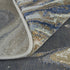 8' X 12' Gray And Ivory Abstract Area Rug
