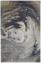 8' X 12' Gray And Ivory Abstract Area Rug