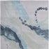 8' X 10' Green Blue And Ivory Abstract Hand Tufted Area Rug