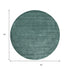 9' X 13' Green And White Hand Woven Area Rug