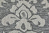 9' X 12' Gray Ivory And Black Floral Hand Tufted Area Rug