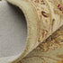 8' X 10' Tan Brown And Green Oriental Hand Tufted Area Rug