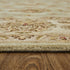 8' X 10' Tan Brown And Green Oriental Hand Tufted Area Rug