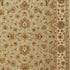 8' X 10' Tan Brown And Green Oriental Hand Tufted Area Rug
