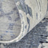 9' X 12' Blue And Ivory Abstract Hand Tufted Area Rug
