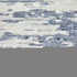 9' X 12' Blue And Ivory Abstract Hand Tufted Area Rug
