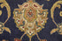 8' X 10' Blue Tan And Gold Oriental Hand Tufted Area Rug