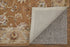 8' X 10' Tan And Ivory Floral Hand Tufted Area Rug