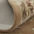 8' X 10' Tan And Ivory Floral Hand Tufted Area Rug