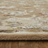 8' X 10' Tan And Ivory Floral Hand Tufted Area Rug