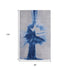 9' X 12' Blue And Gray Abstract Hand Tufted Area Rug