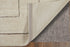 8' X 10' Ivory And Brown Wool Abstract Hand Knotted Area Rug