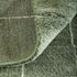 8' X 10' Green And Ivory Abstract Hand Knotted Area Rug