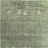 8' X 10' Green And Ivory Abstract Hand Knotted Area Rug