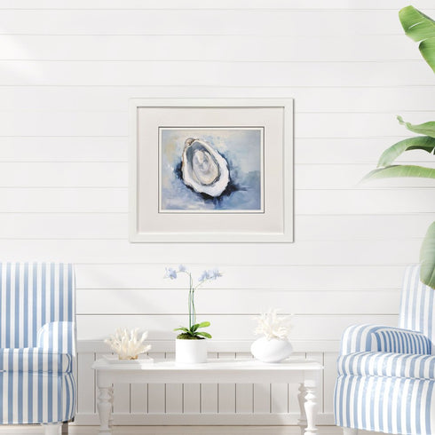 Mollusk II White Framed Wall Art