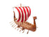 20" Unfinished Wood Hand Painted Model Boat