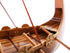 20" Unfinished Wood Hand Painted Model Boat