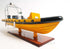 13" Unfinished Wood Hand Painted Model Boat