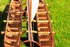 52" Unfinished Wood Hand Painted Model Boat