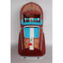 10" Unfinished Wood Hand Painted Model Boat