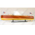10" Unfinished Wood Hand Painted Model Boat