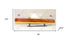 10" Unfinished Wood Hand Painted Model Boat