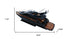 11" Unfinished Wood Hand Painted Model Boat