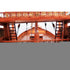 18" Unfinished Wood Hand Painted Model Boat