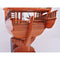 18" Unfinished Wood Hand Painted Model Boat