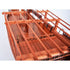 18" Unfinished Wood Hand Painted Model Boat