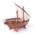 11" Unfinished Wood Hand Painted Model Boat