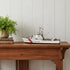 17" Unfinished Wood Hand Painted Model Boat